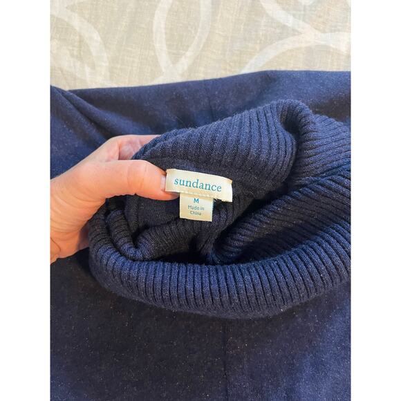 Sundance Gracie Isle Long Sleeve Sweater
Cowl Neck Blue Knit medium - Picture 4 of 9